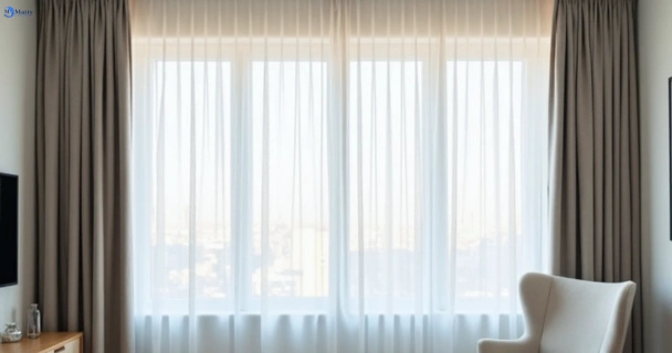 Restored vibrant drapes in turrella-nsw QLD after Matty Curtain Cleaning